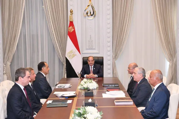 السيسي وجه بتشكيل اللجنة خلال اجتماع الصيف الماضي (رئاسة الجمهورية)