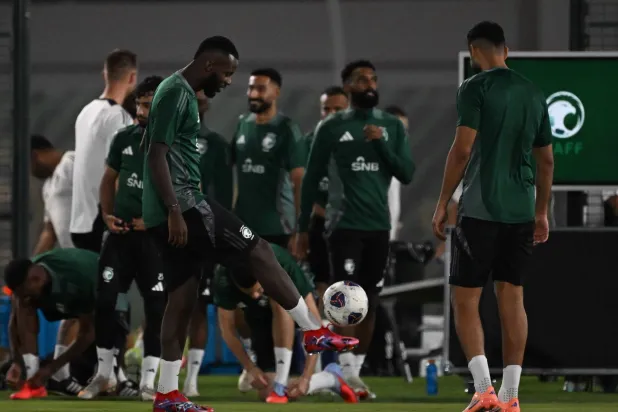 وتيرة تحضيرات الأخضر تزايدت في اليومين الماضيين (الاتحاد السعودي)