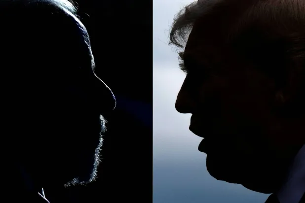 صورة مركبة للرئيسين ترمب ولولا (أ.ف.ب)