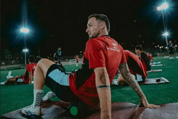 جانب من التحضيرات للمنتخب الإندونيسي (الاتحاد الإندونيسي)