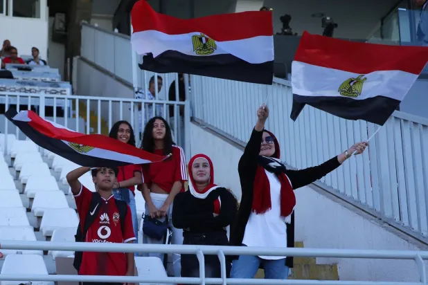 جماهير مصرية تحتفل ببلوغ المونديال (الاتحاد المصري لكرة القدم)