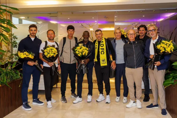 وصل البرتغالي سيرجيو كونسيساو المدير الفني لفريق الاتحاد الأول لكرة القدم إلى الأراضي السعودية (نادي الاتحاد)