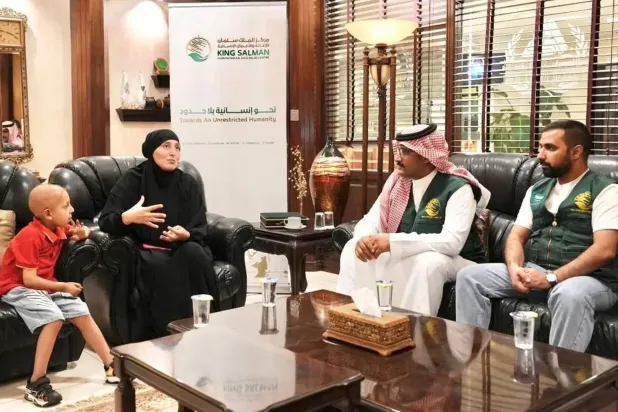 عبّرت والدة الطفل محمد عن شكرها لقيادة السعودية على المبادرة العاجلة لعلاجه (واس)