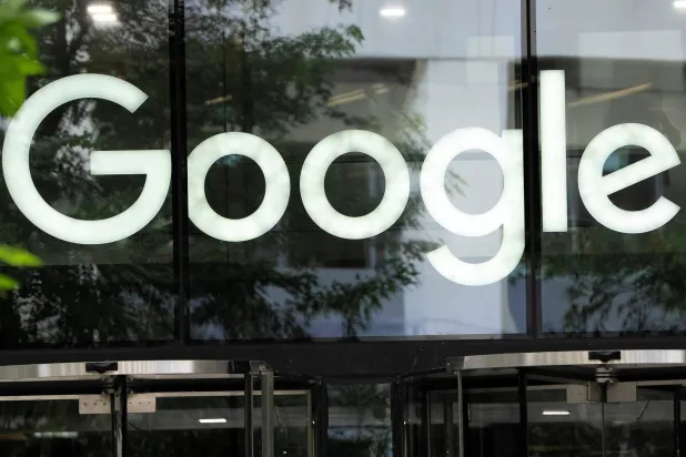The Google logo is seen outside the company's offices in London, Britain, June 24, 2025. (Reuters)