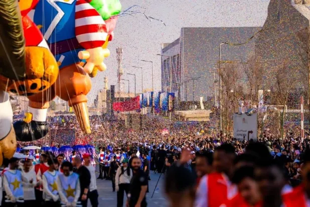 جانب من افتتاح "موسم الرياض 2025" أمس (هيئة الترفيه)