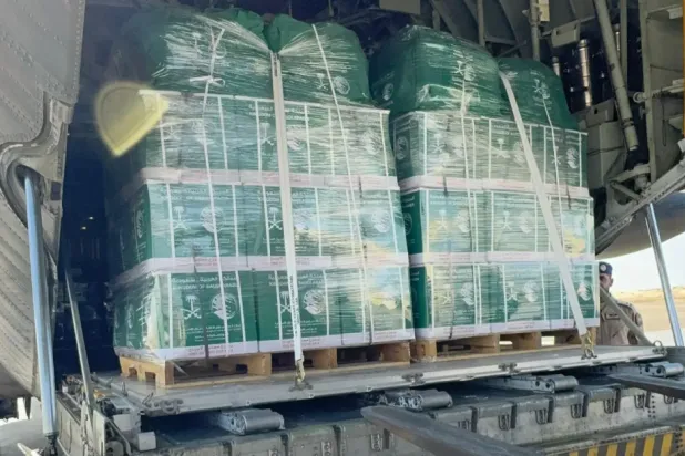 Two Saudi Relief Planes Arrive in Egypt En Route to Gaza