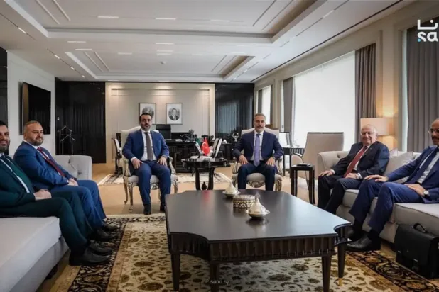 Türkiye ve Suriye Dışişleri ve Savunma Bakanları ile İstihbarat Başkanları dün Ankara'da bir araya geldi (SANA)