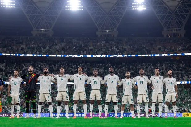 المنتخب السعودي يتطلع لخطف بطاقة المونديال للمرة السابعة في تاريخة (المنتخب السعودي)