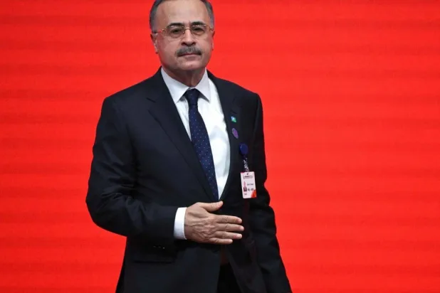 الرئيس التنفيذي لشركة «أرامكو» المهندس أمين الناصر (أ.ف.ب)