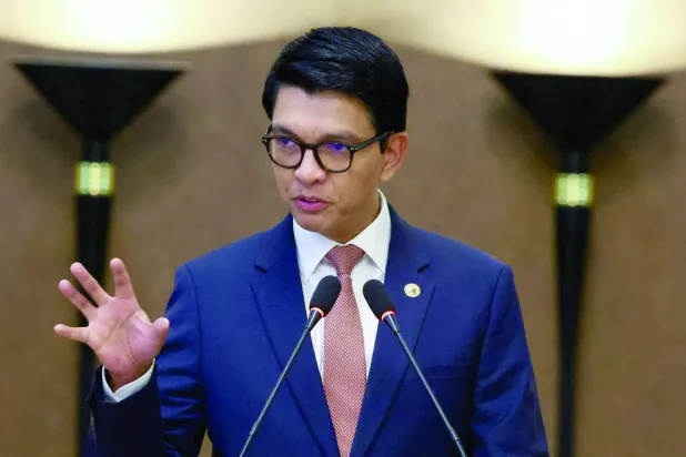 Madagaskar Devlet Başkanı Andry Rajoelina (Reuters)