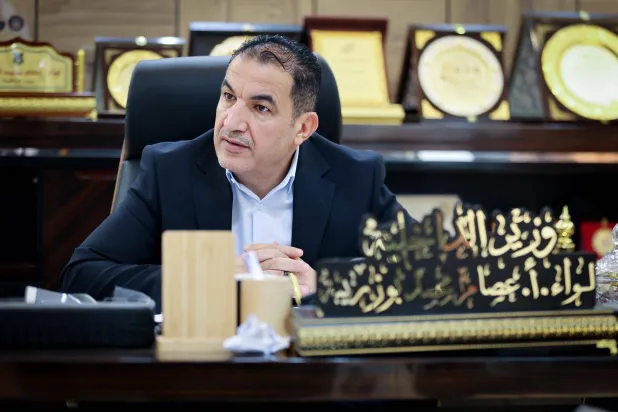 وزير الداخلية بالحكومة المكلفة من البرلمان عصام أبو زريبة (الصفحة الرسمية للوزارة)