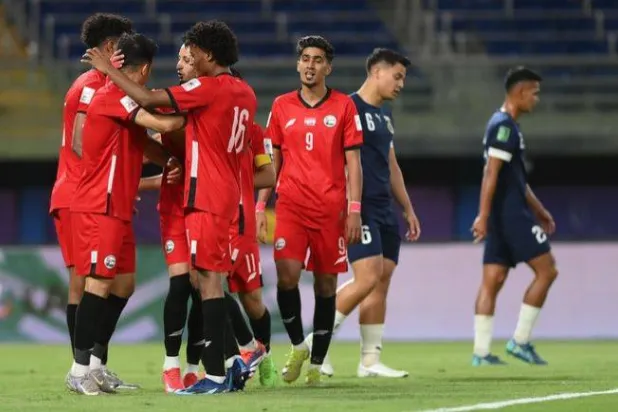 اليمن اكتسحت بروناي بالتسعة في تصفيات كأس آسيا (منتخب اليمن)