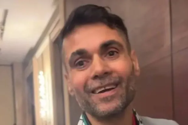 محمود العارضة بعد الإفراج عنه (متداول)