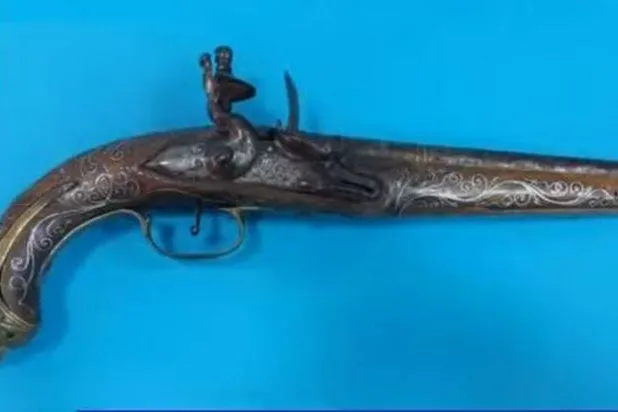 غدارة آلية بالبارود من متحف السويس القومي (وزارة السياحة والآثار)