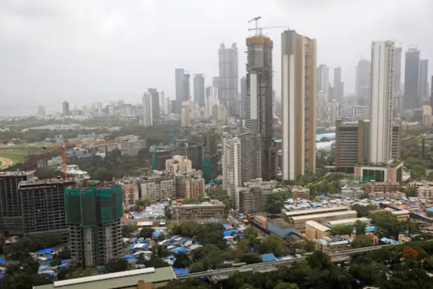 Office and residential buildings are seen in Mumbai, India, June 19, 2019. REUTERS/Francis Mascarenhas/File Photo 