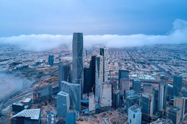 صورة جوية للعاصمة السعودية الرياض (واس)