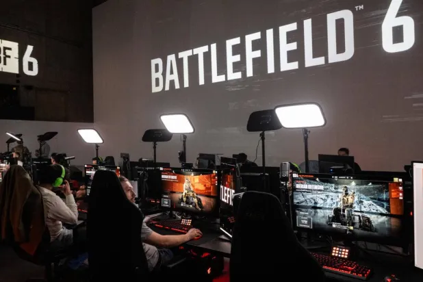 Electronic Arts says more than 15 million hours of 'Battlefield' gameplay were watched at online streaming platforms after the recent release of the latest installment to the military shooter franchise. Martin LELIEVRE / AFP
