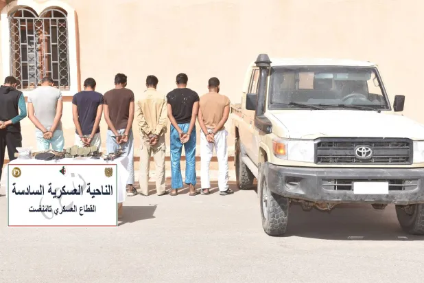 شل نشاط خلية إرهابيين ومصادرة أسلحتهم جنوب الجزائر