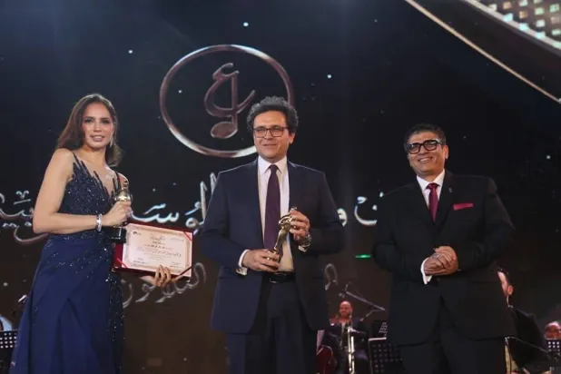 جانب من حفل افتتاح مهرجان الموسيقى العربية الـ33 في دار الأوبرا المصرية (وزارة الثقافة)