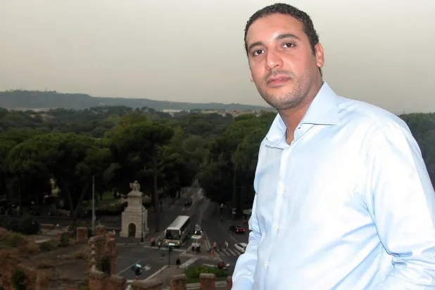 An undated picture allegedly found in the personal laptop of Hannibal al-Gadhafi and released by Libyan National Transitional Council (NTC) fighters on September 27, 2011 shows Hannibal al-Gadhafi, son of Libyan leader Moammar al-Gadhafi, in Rome. (AFP) 