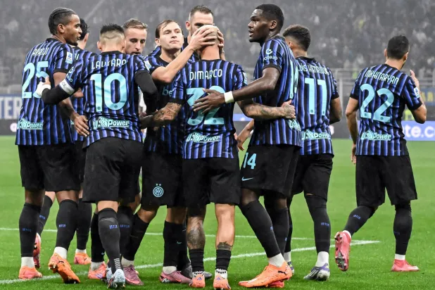 يتطلع إنتر ميلان للمشاركة في الصدارة بفوز على ملعب روما (إ.ب.أ)