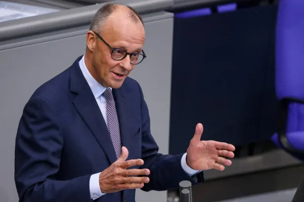  المستشار الألماني فريدريش ميرتس (رويترز)