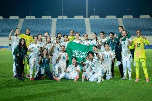 المنتخب السعودي للناشئات هزم الكويت 11/ صفر (الاتحاد السعودي)