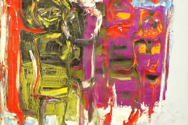 جاذبية سري عبَّرت عن صخب المدن بالألوان (الشرق الأوسط)