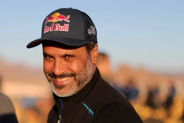 ناصر العطية فقد لقب بطولة العالم للراليات (رويترز)