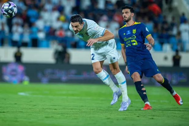 من المواجهة التي جمعت الحزم والأخدود في نجران (نادي الأخدود)