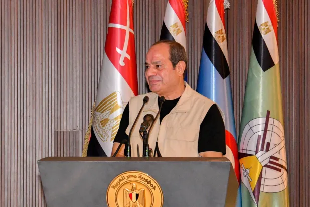 الرئيس المصري عبد الفتاح السيسي (رئاسة الجمهورية المصرية عبر فيسبوك)