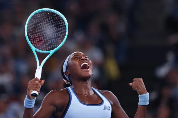 غوف تتطلع للحفاظ على لقبها في البطولة (رويترز)