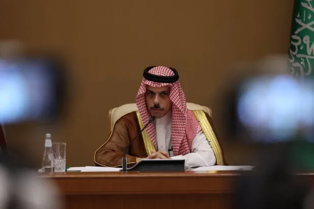 Saudi Minister of Foreign Affairs Prince Faisal bin Farhan bin Abdullah. (EPA file)