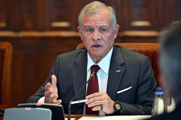 العاهل الأردني الملك عبد ﷲ الثاني (أ.ف.ب)