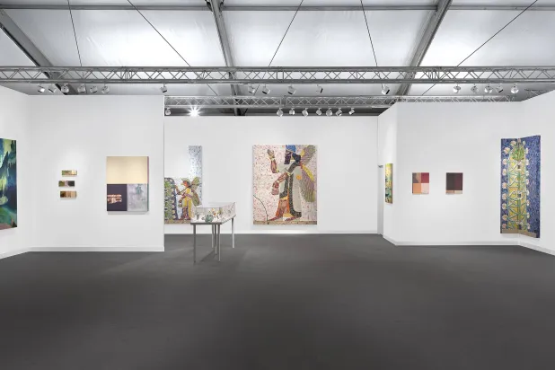 من إحدى قاعات المعرض ضمن المهرجان