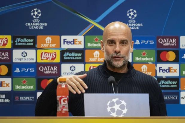 بيب غوارديولا مدرب مانشستر سيتي (إ.ب.أ)