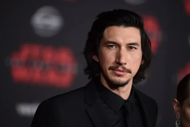 Adam Driver arrives at the Los Angeles premiere of "Star Wars: The Last Jedi" on Dec. 9, 2017. (AP)