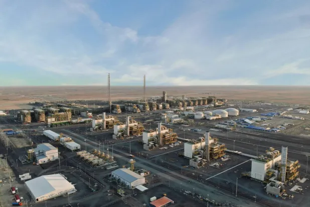 حقل «تنغيز» النفطي في كازاخستان (إكس)