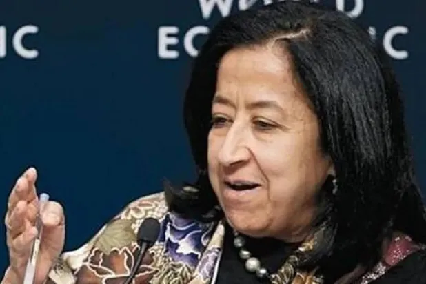 لبنى العليان رئيسة مجلس إدارة مجموعة العليان (أرشيفية - الشرق الأوسط)