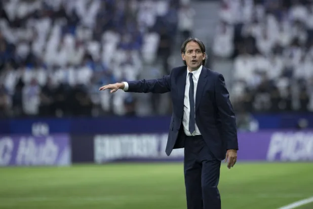 الإيطالي سيموني إنزاغي، مدرب فريق الهلال (تصوير: يزيد السمراني) 