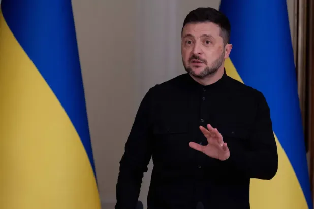 Ukrayna Devlet Başkanı Vladimir Zelenskiy (AFP)