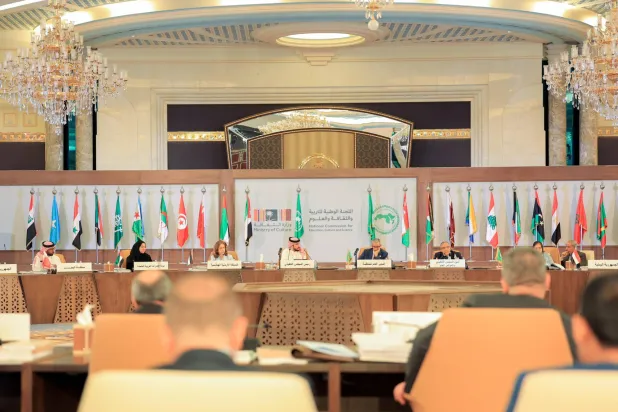 اجتماع سابق لـ«الألكسو» في جدة (الشرق الأوسط)