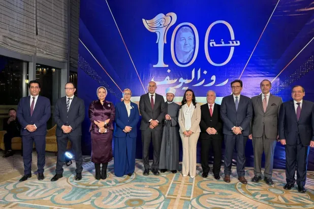 جانب من حفل مئوية «روزاليوسف» (إدارة المؤسسة)