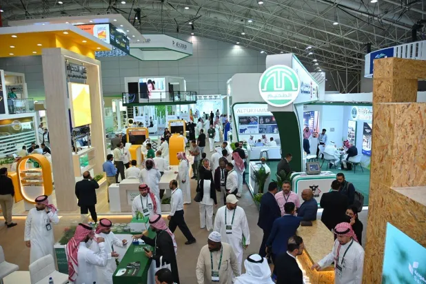 جانب من حضور المعرض الزراعي السعودي 2025 (الشرق الأوسط)