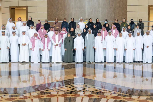 المشاركون في أعمال «خلوة العزم» الثالثة لمجلس التنسيق السعودي - الإماراتي (وام)