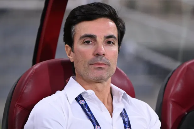 البرتغالي ماريو سيلفا مدرب فريق النجمة (تصوير: بشير صالح) 