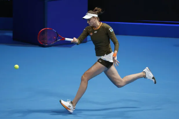 نجمة التنس الكازاخية يلينا ريباكينا (د.ب.أ)