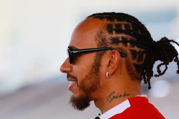 لويس هاميلتون سائق فيراري (رويترز)