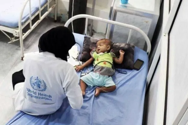اليمن يواجه تدهوراً في الصحة العامة وتفشّي «الحصبة» (الأمم المتحدة)