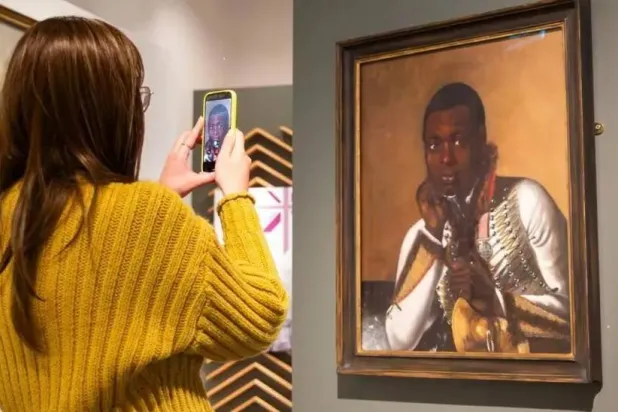 وجه أسود في معركة بيضاء (متحف الجيش الوطني)